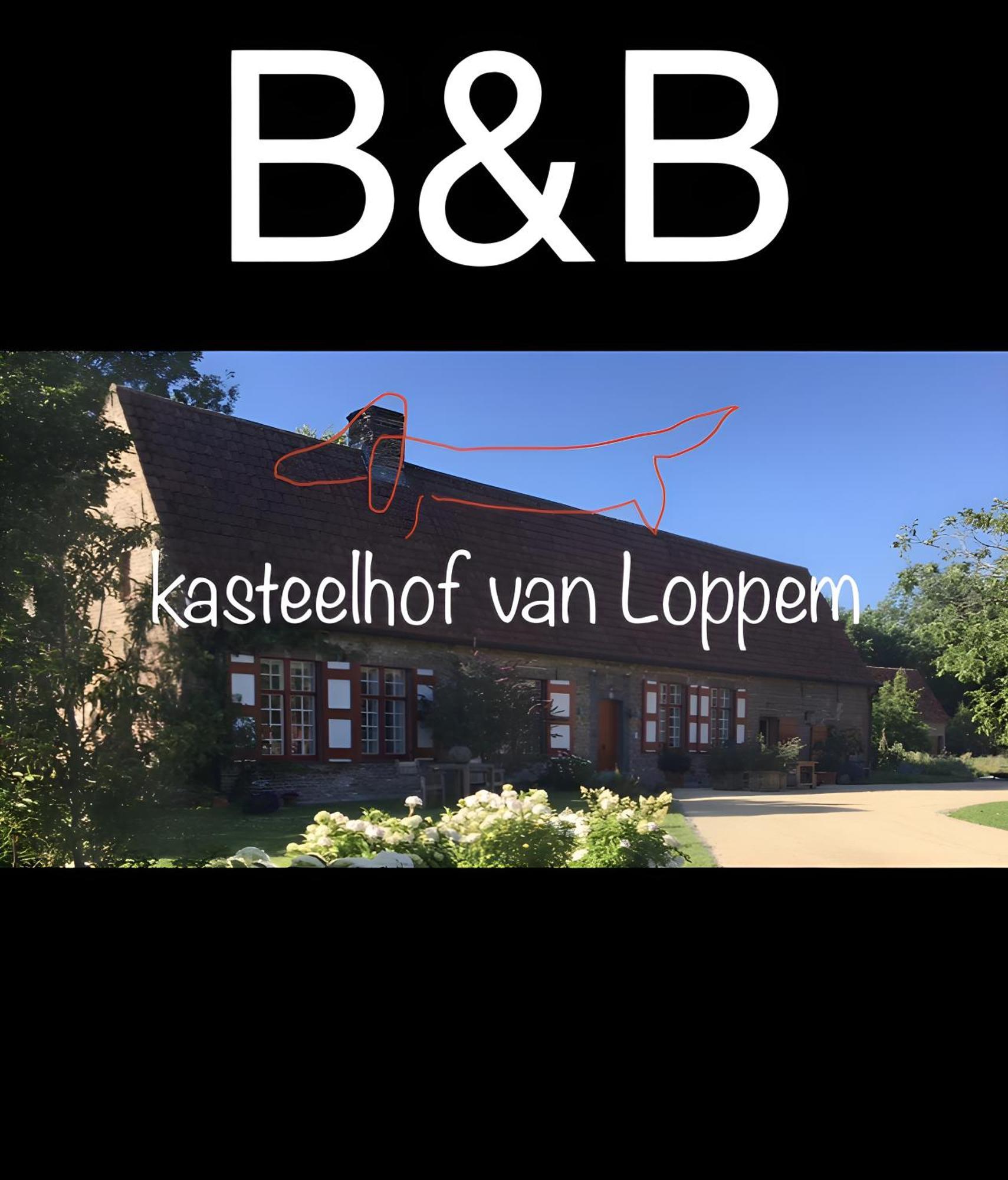Kasteelhof Van Loppem Exteriör bild